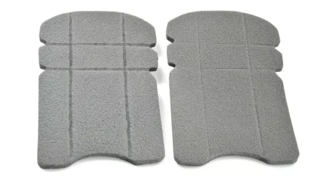 2x Knee Inserts Foam Pads Protectors Grey Kneepad Large 2