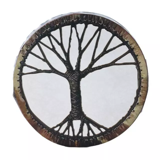 Shaman Drum For Home Decor"Tree of Life"Siberian Drum Easter Gift Craft V8V0