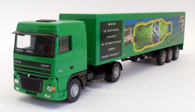 LION TOYS 1/50 Scale Diecast - DAF Truck & Trailer - Flevozoom EUR 79,99 - FR