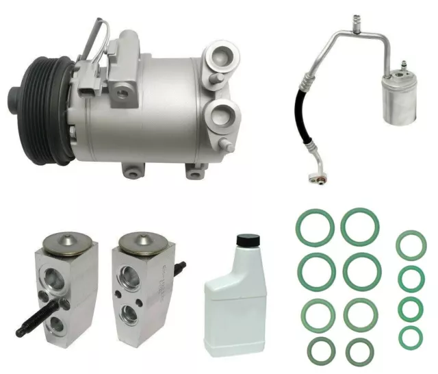 RYC Remanufactured Complete AC Compressor Kit FG672