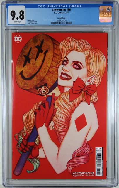 Catwoman #36 (Jenny Frison Harley Quinn Variant) Comic Book ~ Cgc 9.8 Nm/M