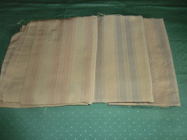 Lot De Tissus D'ameublement PATCHWOR - Coloris Beiges Et Autres, Diverses Matières | Neuf, Pour Couture Et Décoration