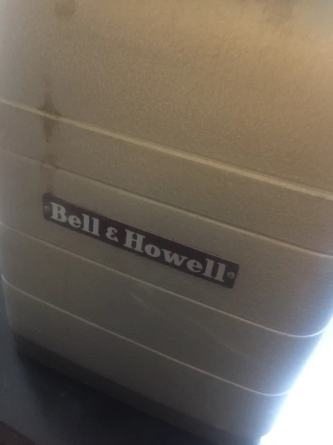 BELL & HOWELL MODEL 253 8MM FILM PROJECTOR WITH REEL & LAMP Sold As Is