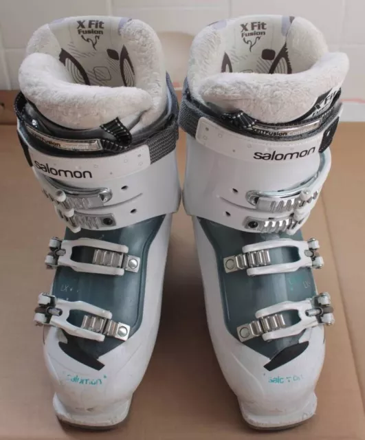 Damen-Skischuhe Salomon Divine LX Energyzer 55, weiss, MP 24, Gr. 37,5