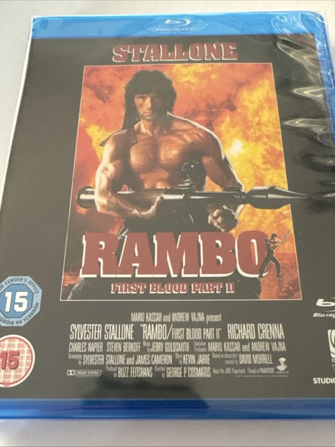 RAMBO - FIRST Blood Part II Blu Ray NEW £7.99 - PicClick UK