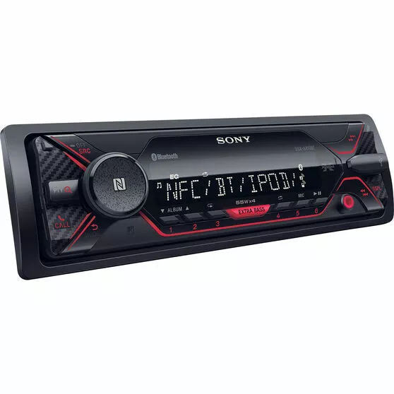 Autoradio 1DIN Sony DSX-A410BT Dual Bluetooth, NFC, Aux Und USB, Flac+ ,2preout,