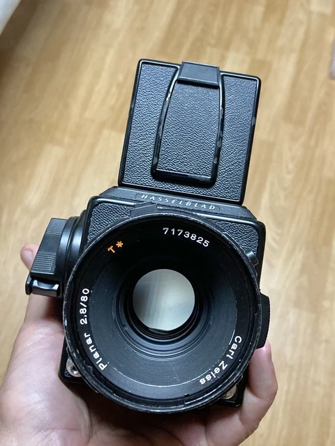 Hasselblad 503CX & 80/2.8 Planar CF Lens TESTED Free Light Seal Kit - US SELLER