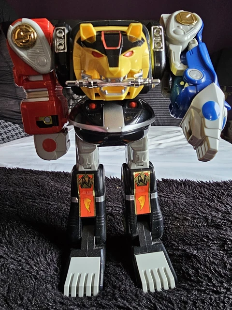 POWER RANGERS DELUXE Ninja Megazord Bandai Incomplete with Gloves EUR