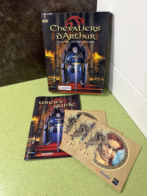 Chevaliers D’Arthur Chap 1 : Origines D’excalibur - PC - Big Box - FR - Complet (Bon état)