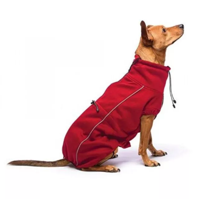 *REDUCED* Olympia Soft Shell Dog Coat Red - FREE SHIPPIN G