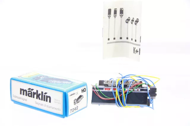 H0 Märklin 7242 Gleissperrsignal Signal OVP M51