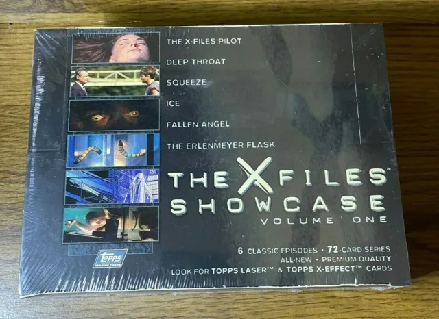 1991 Topps The X Files Showcase Volume 1 Trading Card Wax Box