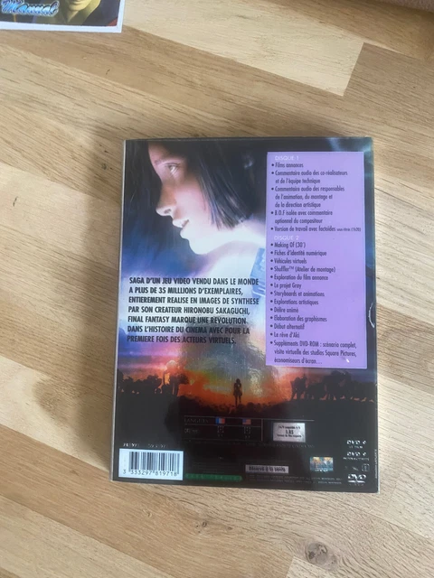 DVD FINAL FANTASY Les Créatures de L'esprit - Fantastique TTBE VO VF 8