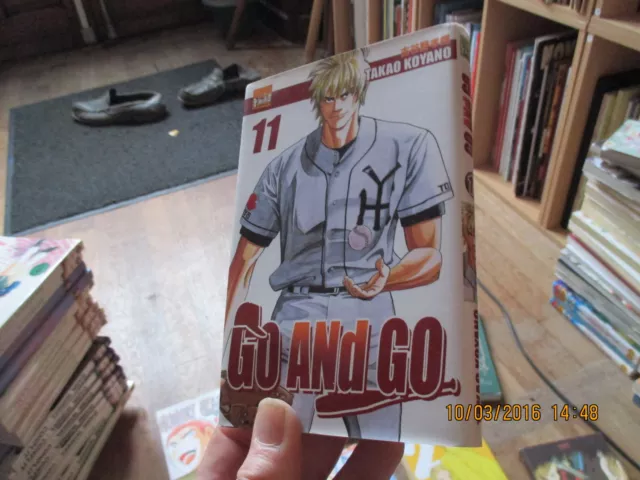 MANGA BD GO AND GO  #  tome 11  takao koyano   taifu  base ball