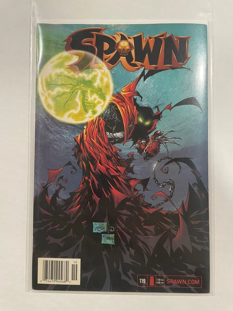Spawn 119 NEWSSTAND 2002 image Comics First Appearance Gunslinger LOW PRINT RUN
