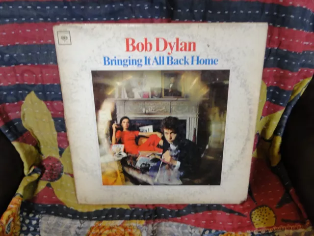 Bob Dylan "Bringing It All Back Home" Lp Orig Mono 1965 Vg+