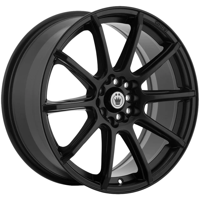 Konig Control 16x7 5x108/5x4.5" +40mm Matte Black Wheel Rim 16" Inch