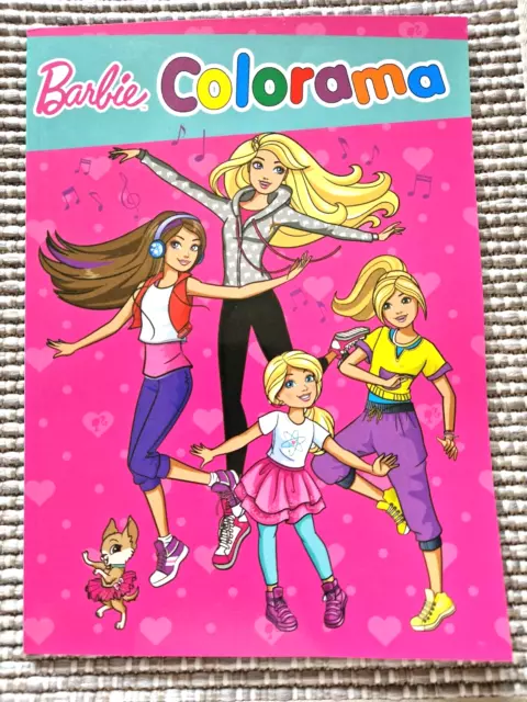 Barbie Colorama Malbuch / Ausmalbuch für Kinder im DIN-A4 Format Barbie Motiv 1
