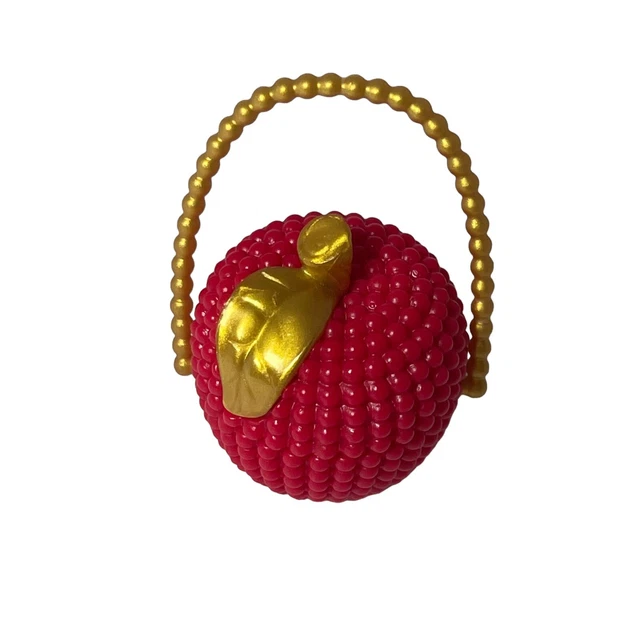 Ever After High Apple White First 1st Chapter Doll Red & Gold Apple Bag Purse