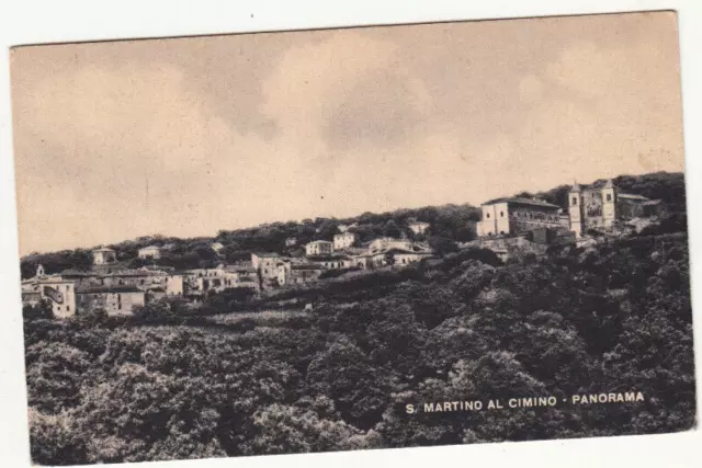 23-25029 - Martino Al Cimino Viterbo - Panorama Viaggiata 1952