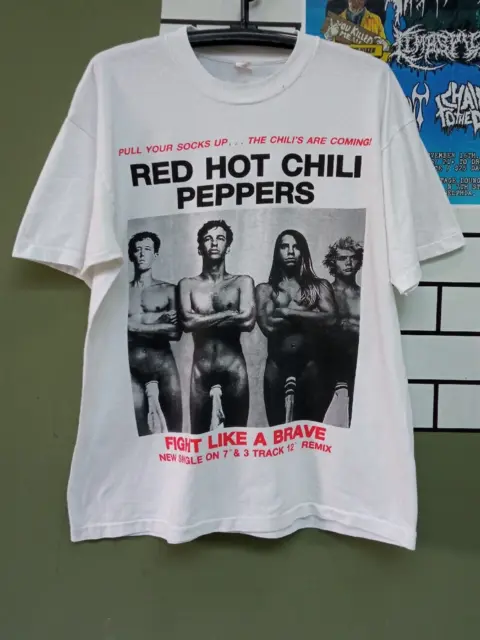 Red Hot Chili Peppers tour music concert White Unisex T-Shirt All Size