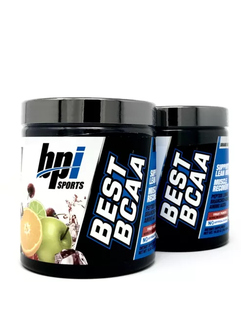 BPI Sports Best BCAA 30 Servings Pack of Two  (Fruit Punch X 2)