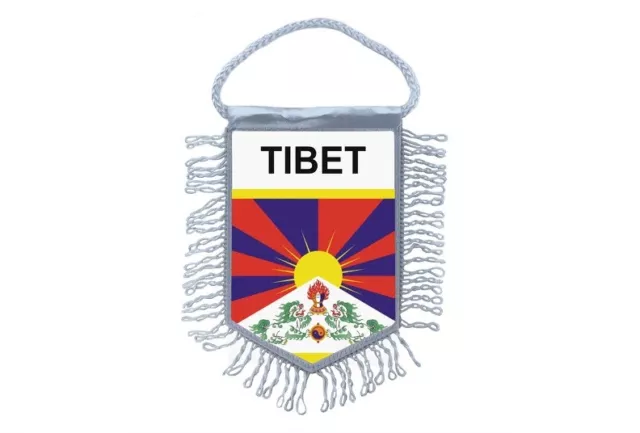 Club Flag Mini Country Flag Car Decoration Tibet Tibetan