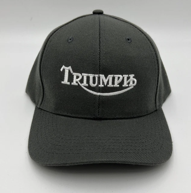 Triumph Script Embroidered Hat Cap Bonneville Speed Twin Thunderbird Tiger