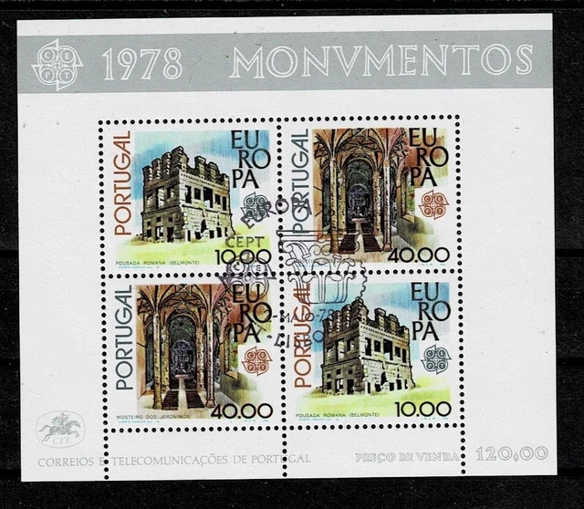 Portugal MiNr Block 23 gestempelt