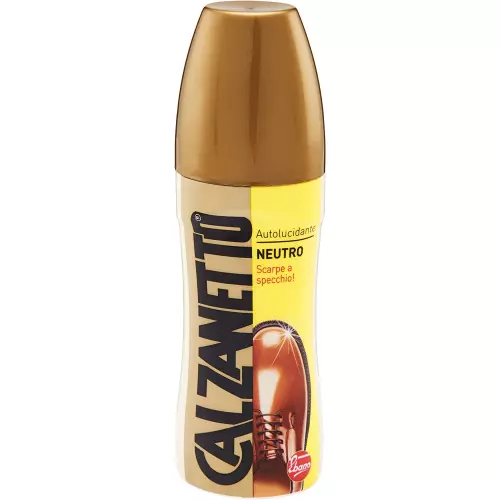 Calzanetto Trattamento Liquido Autolucidante per Calzature in Pelle, Applicatore