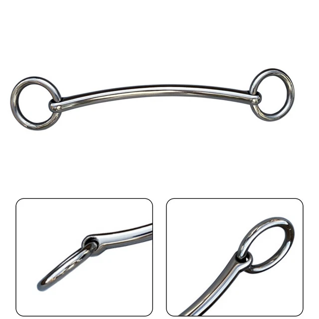 Snaffle Bit Bouche Tack avec d'excellents matériaux pour une conduite confortab
