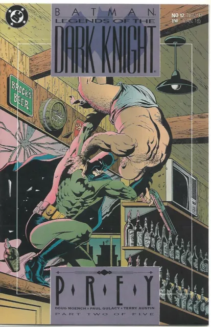 Batman Legends Of The Dark Knight #12 DC Comics 1990 NM/Mint PREY