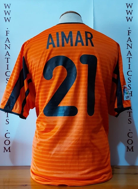 Nike Valencia CF Aimar 21 シャツ 2001/02 AIMAR #21 Valencia Vintage Nike Home Football Shirt Jersey