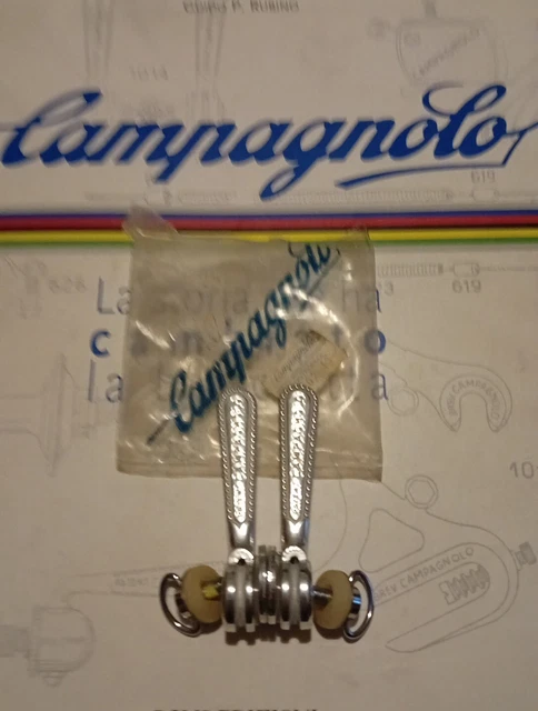Manettes De Changement De Vitesse Campagnolo C Record 8v - Occasion