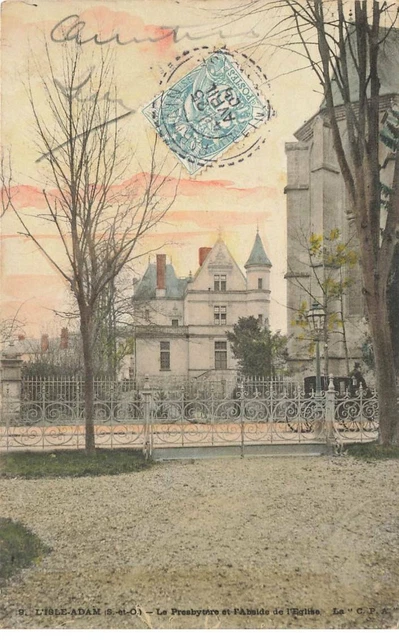 95 L Isle Adam  #As29922 Le Presbytere Et L Abside De L Eglise