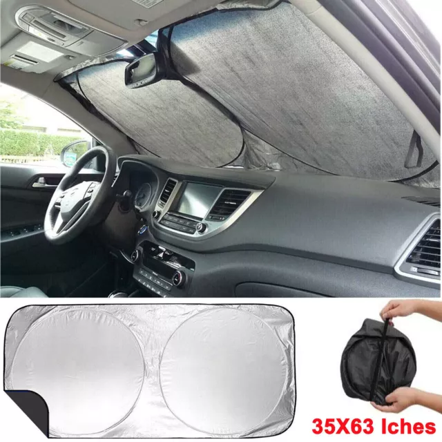 Foldable Car Sun Shade Visor Windshield Window Sunshade Cover Sun UV Heat Block