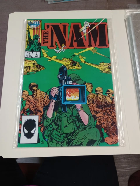 MARVEL THE 'NAM #4 Mar 1987 25TH ANNIVERSARY