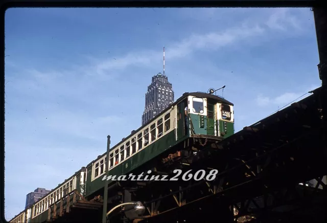 (Db) Orig Traction/Trolley Slide Chicago Transit Authority (Cta) Scene 4