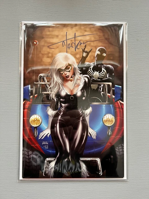 Marvel Symbiote Spider-Man #1 Tyler Kirkham Exclusive Variant Signed Black Cat