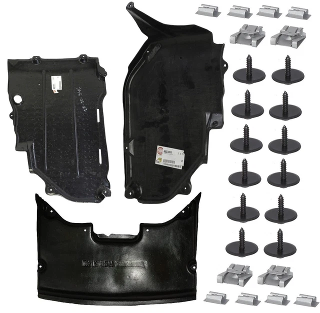 UNTERFAHRSCHUTZ MOTORSCHUTZ + Einbausatz Clips Fur Mercedes Vito W639 03-10 EUR 38,99 - DE