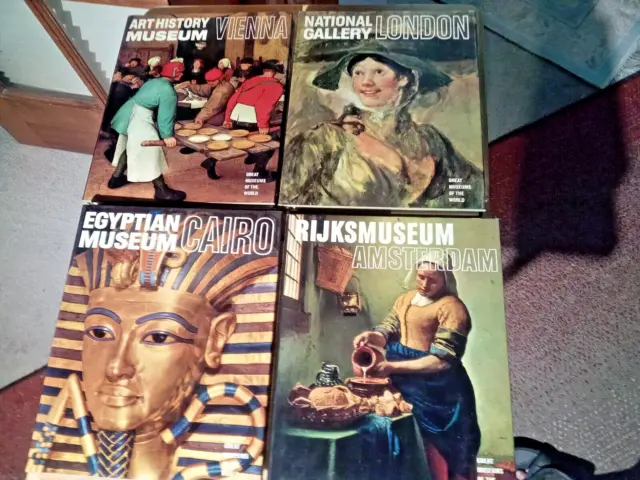 Newsweek: Great Museums...World 7 Volumes Hardcover 1968