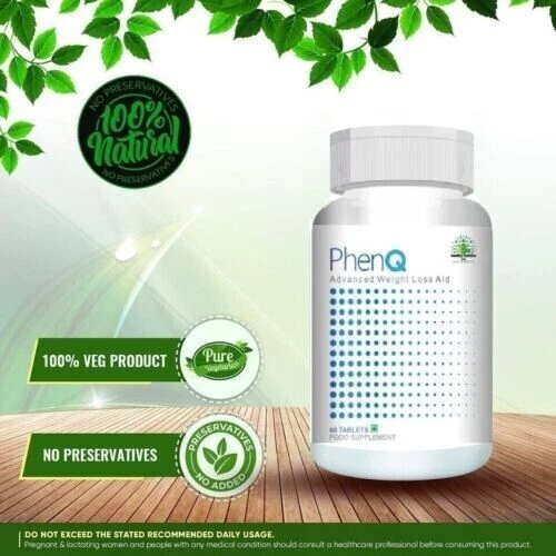 NUEVO PhenQ Advanced Weight Loss Aid Suplementos- 60 Cápsulas