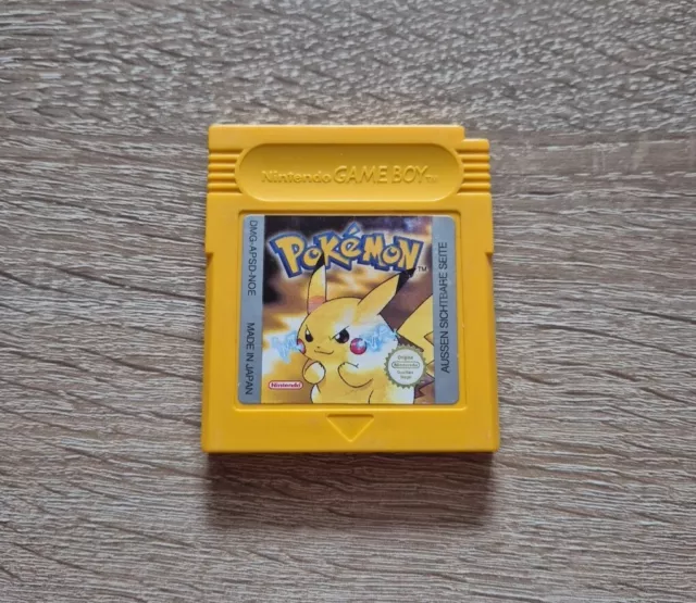 Pokémon - Gelbe Edition (Nintendo Game Boy, 2000)