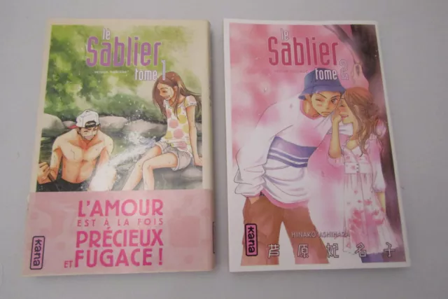 LOT MANGAS LE SABLIER TOME 1 et 2 VF (envoi suivi, vendeur pro)