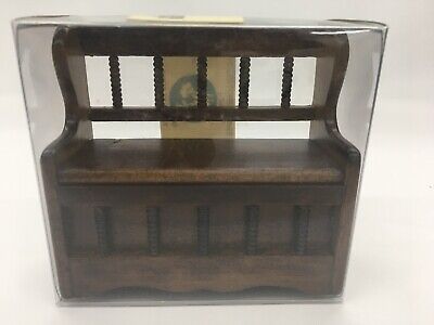 Miniature Blanket Chest With Hinged Seat 3” Long 2-3/4” Tall NOS Hobby Lobby B27