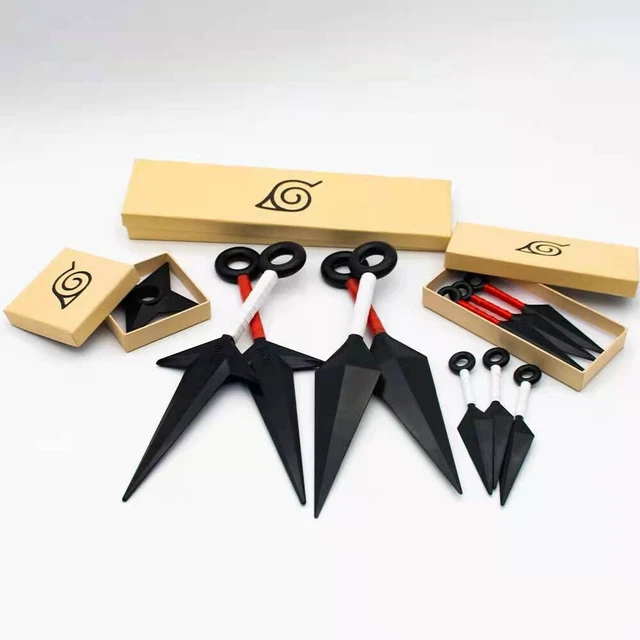 Anime Naruto Kunai Weapon Cosplay Ninja Accessories Prop Costume Plastic Model