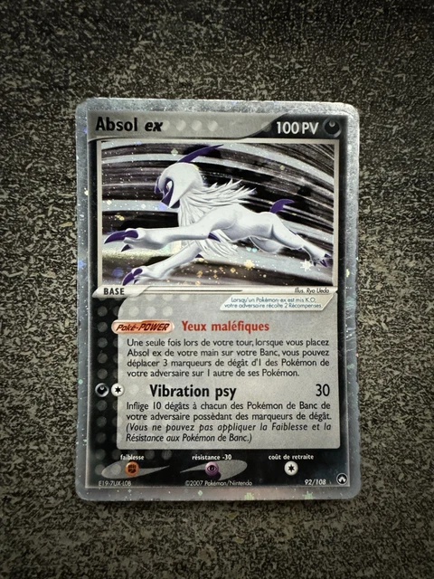 ABSOL EX - EX Gardiens du Pouvoir 92/108 Carte Pokémon Gradée PCA