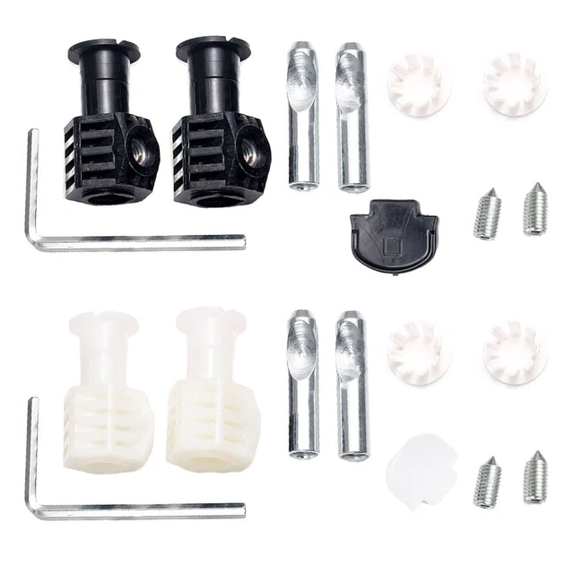Práctico Kit de Fijación Accesorios 1 Par 7*4cm Bidé Accesorios Para Pared