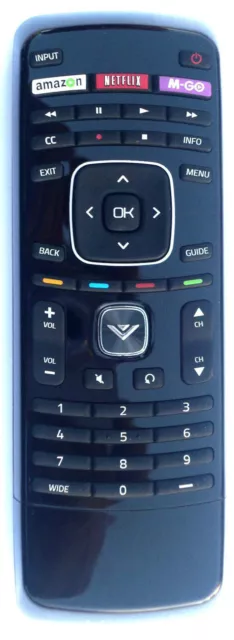 Original Vizio XRT112 Replacement Smart TV Remote with Amazon, Netflix  M-GO Key