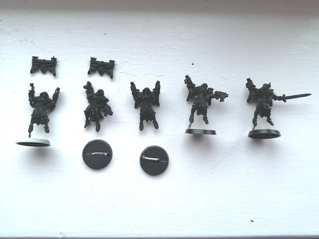 Adepta Sororitas Seraphim X5 Models Sisters Of Battle Metal OOP Warhammer